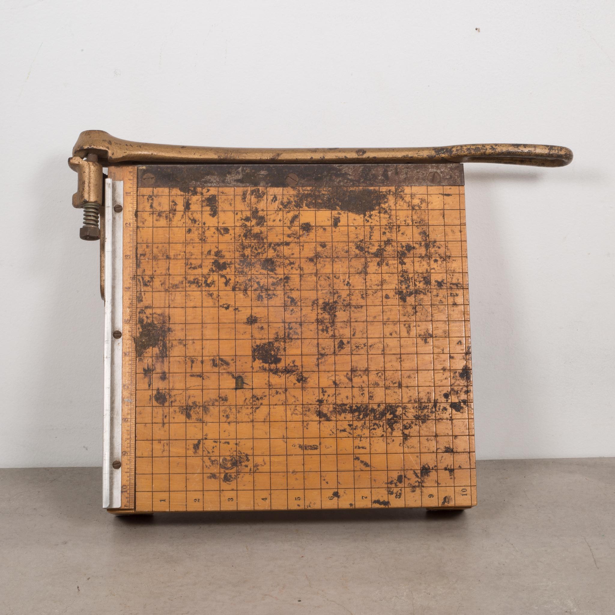 ingento paper cutter vintage