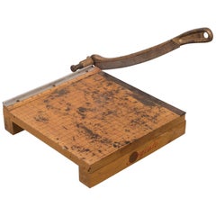 Cast Iron Ingento No. 3 Paper Cutter, circa 1940