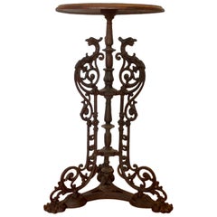 Cast Iron Iron Garden Stand / Table