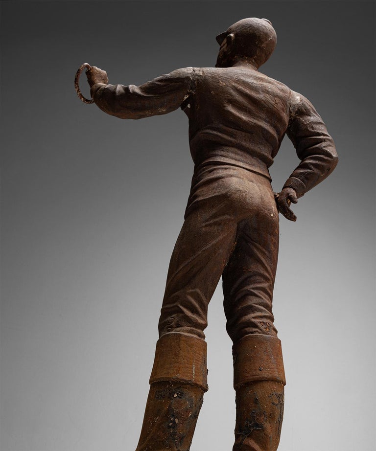 Cast Iron Jockeys, France, circa 1880 at 1stDibs antique lawn jockey