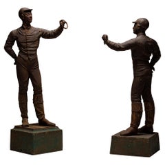 Cast Iron Jockeys, France, circa 1880