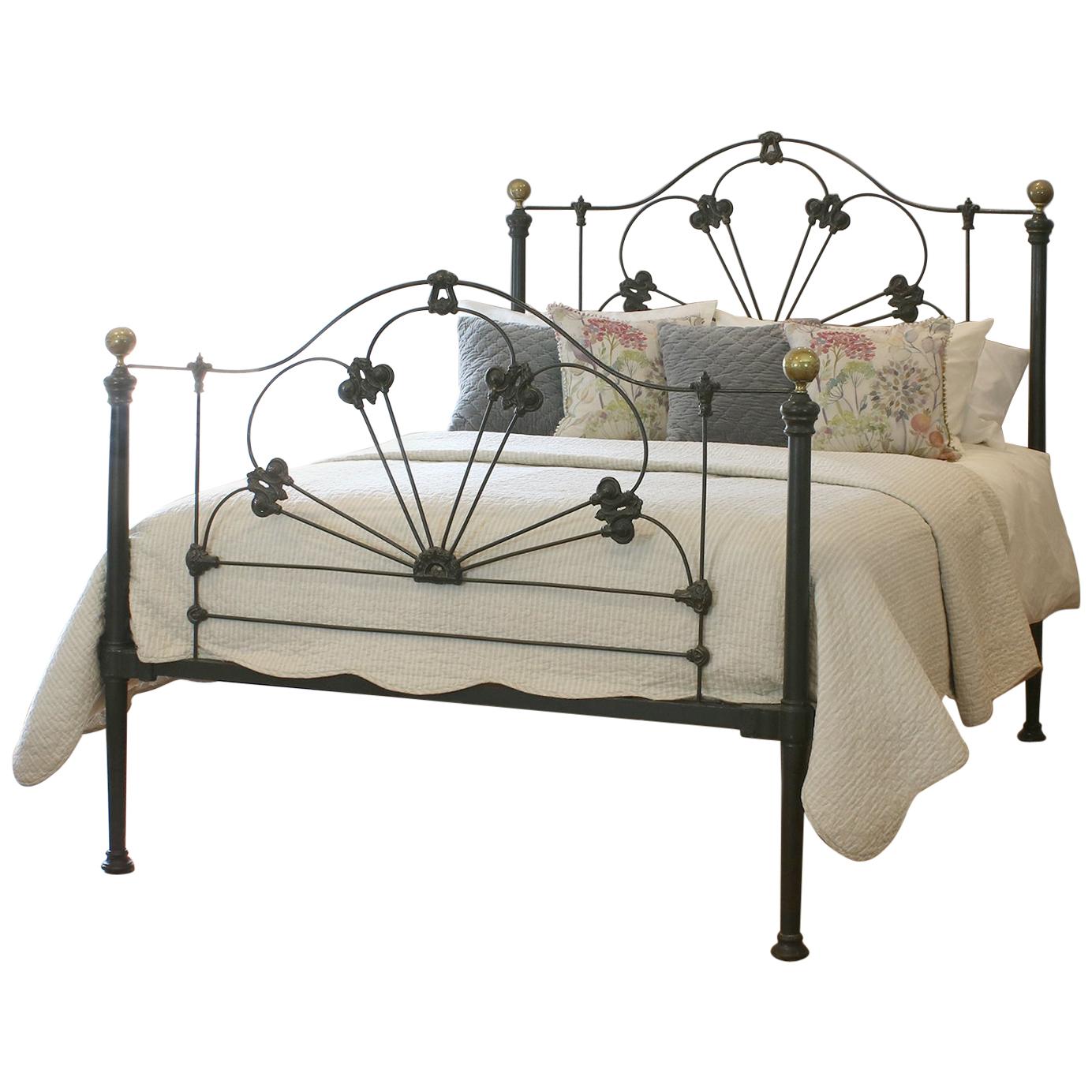 Cast Iron Mid Victorian Antique Bed MK226