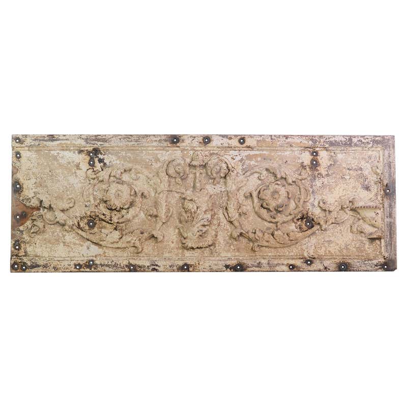 Large Victorian, Ornate Antique Cast Iron Radiator Cover at 1stDibs ...