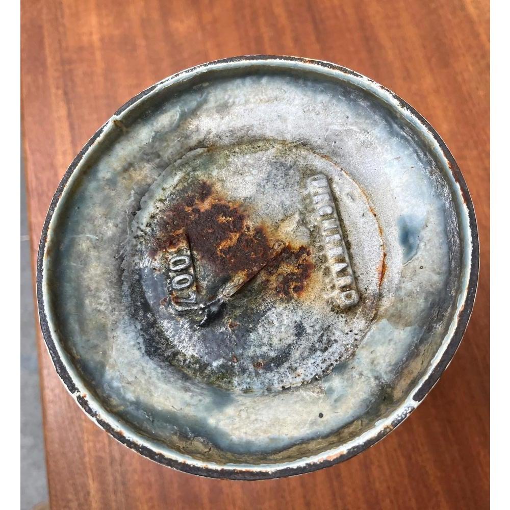 Cast Iron Outdoor Garden Vase from Pecherard, France, 1970s For Sale 4