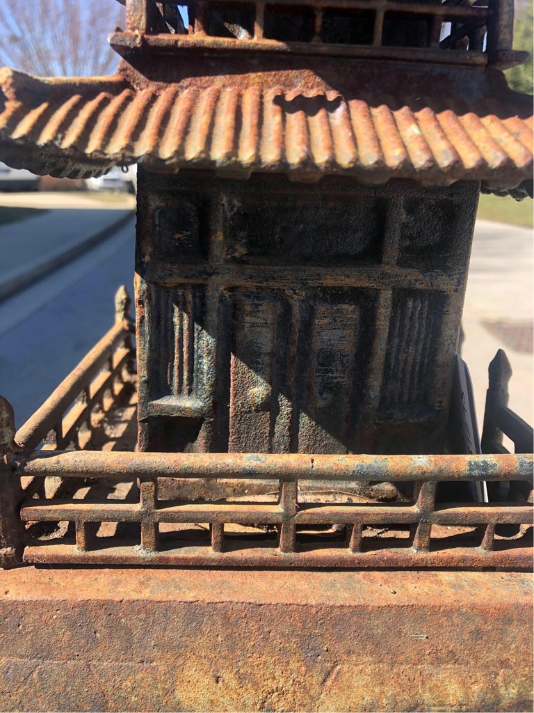 Cast Iron Pagoda at 1stDibs