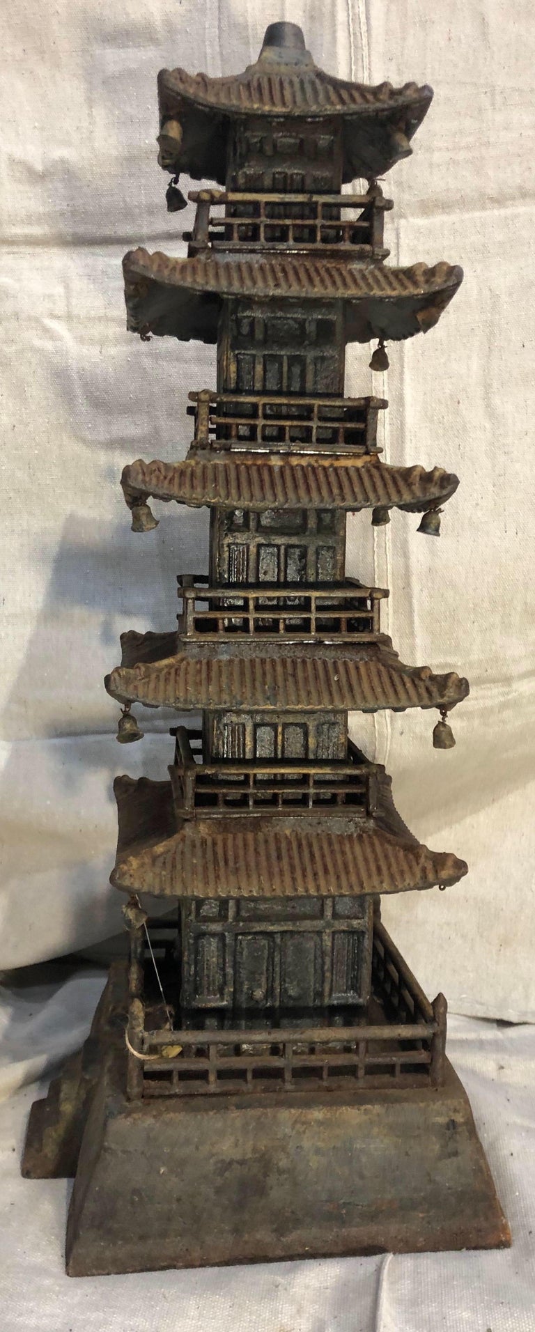 Cast Iron Pagoda at 1stDibs