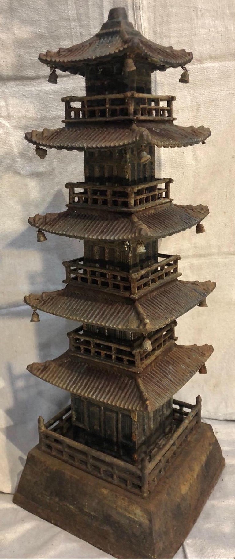 Cast Iron Pagoda at 1stDibs