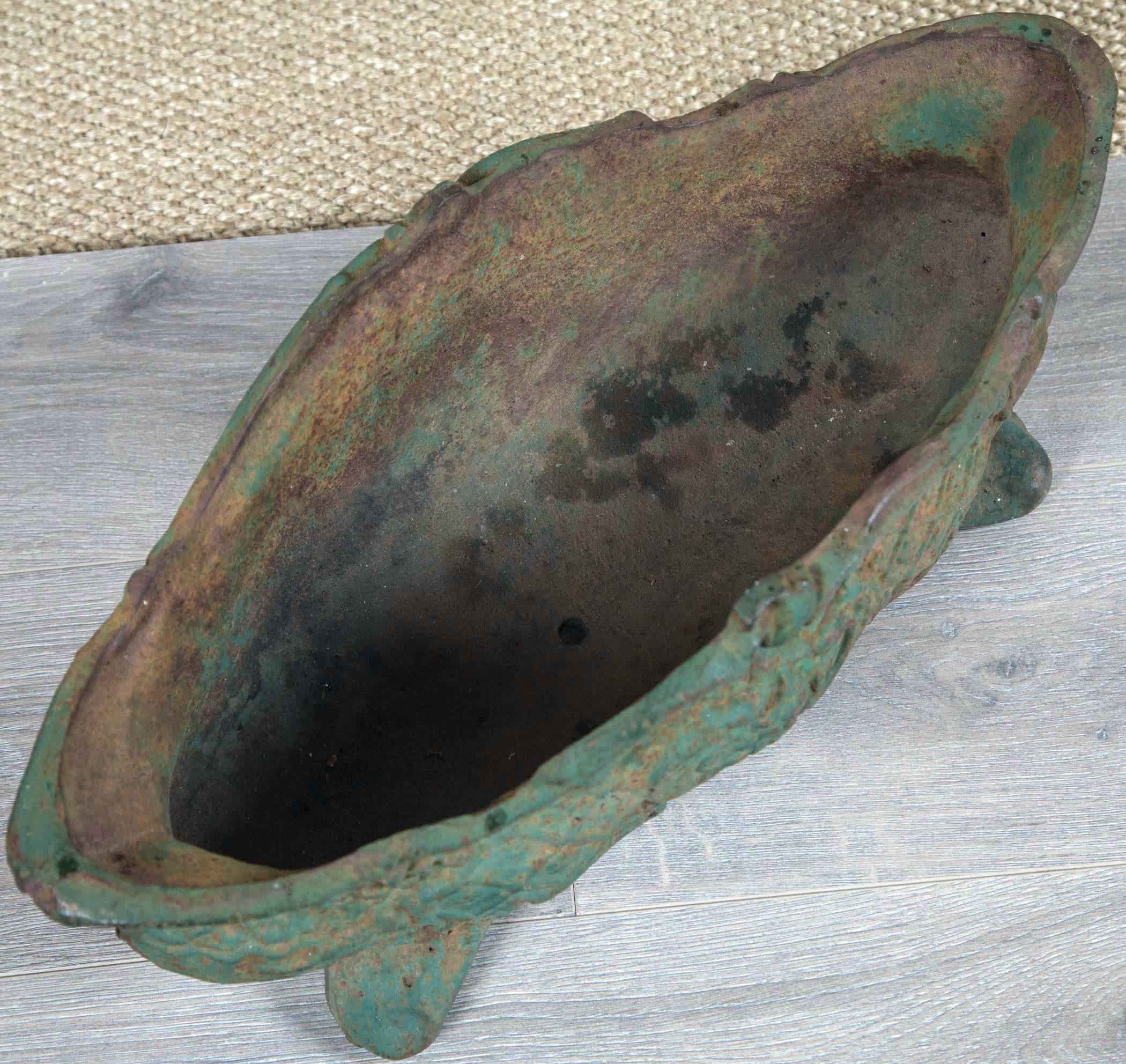 Belle Époque Cast Iron Footed Planter, France, circa 1900