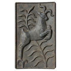 Cast iron relief by Anna Petrus for Näfveqvarns Bruk, Sweden, ca 1925