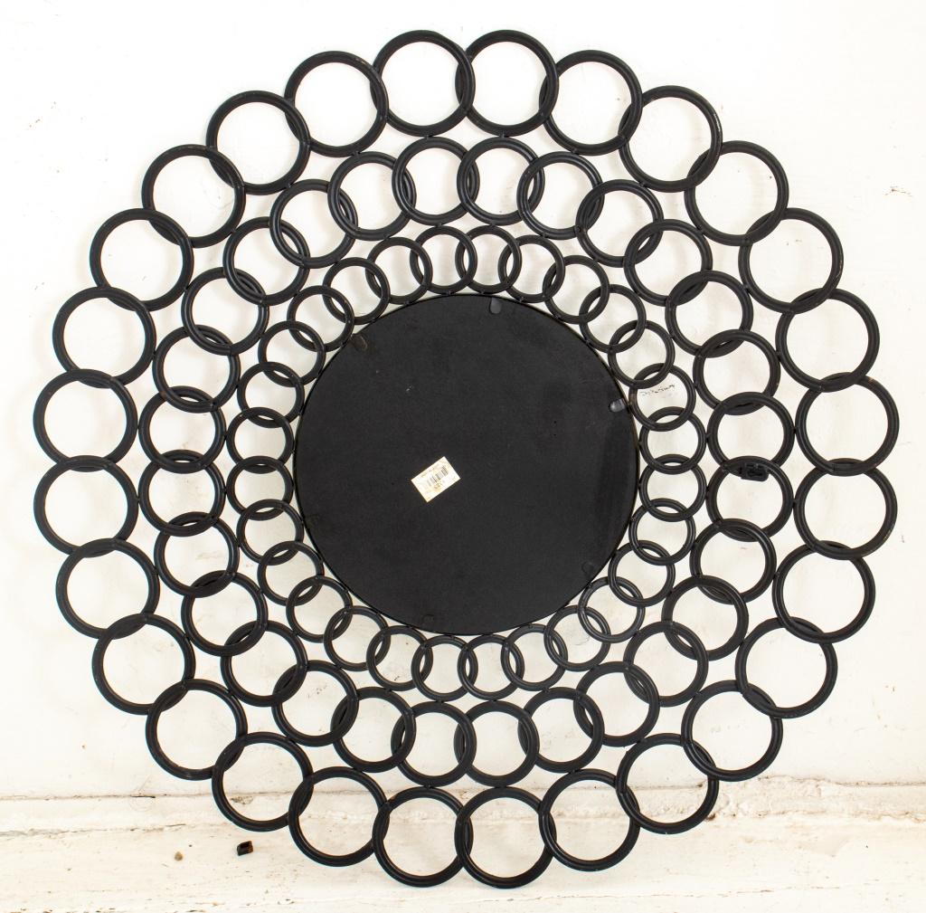 Cast Iron Ring Form Mirror For Sale 2