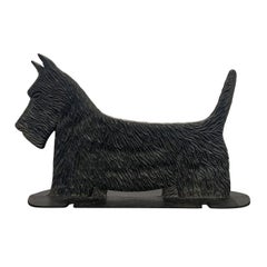 Cast Iron Scottie Terrier Bootscrape