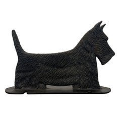 Cast Iron Scottie Terrier Bootscrape