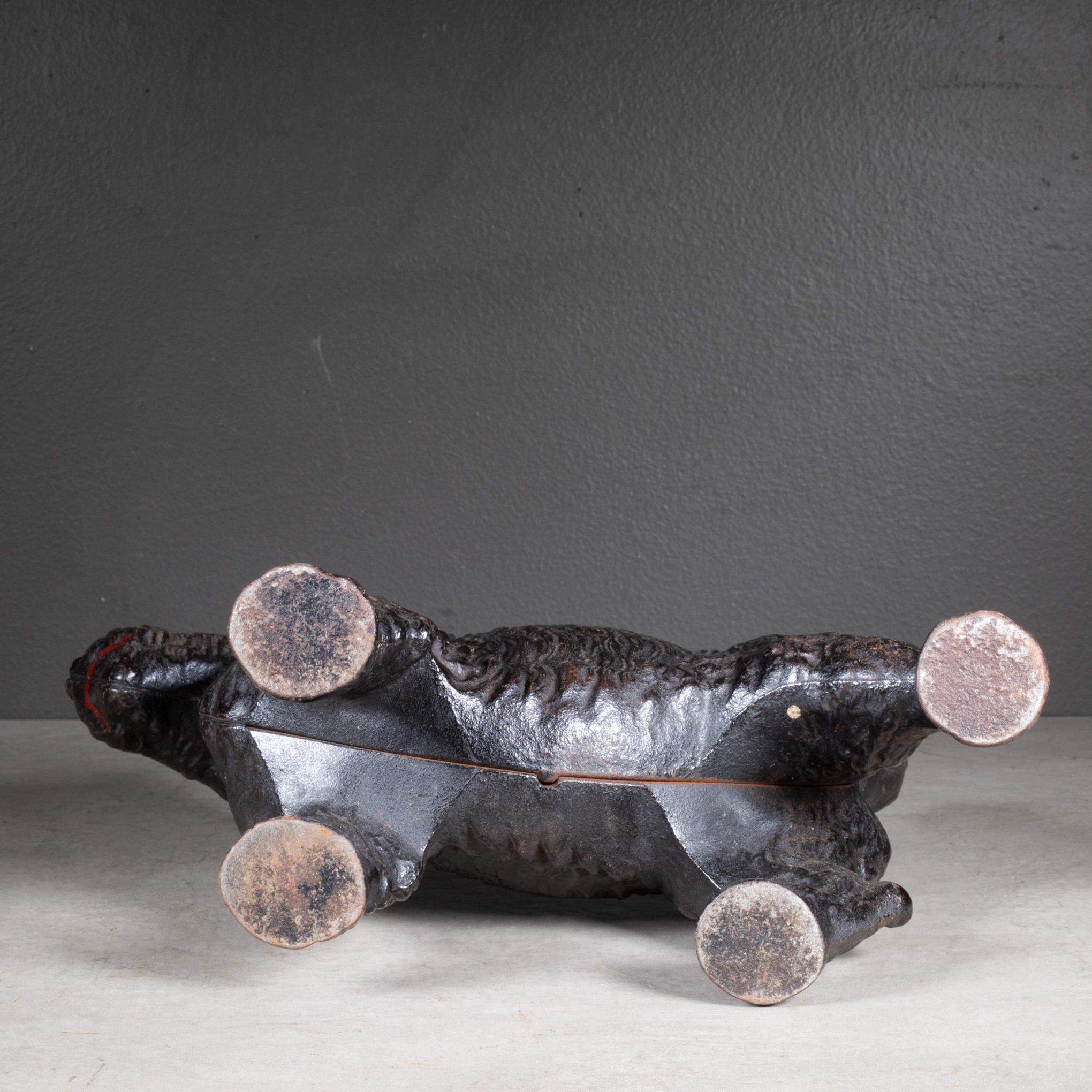 Cast Iron Scotty Dog Doorstop by Hubley c.1910-1940 1