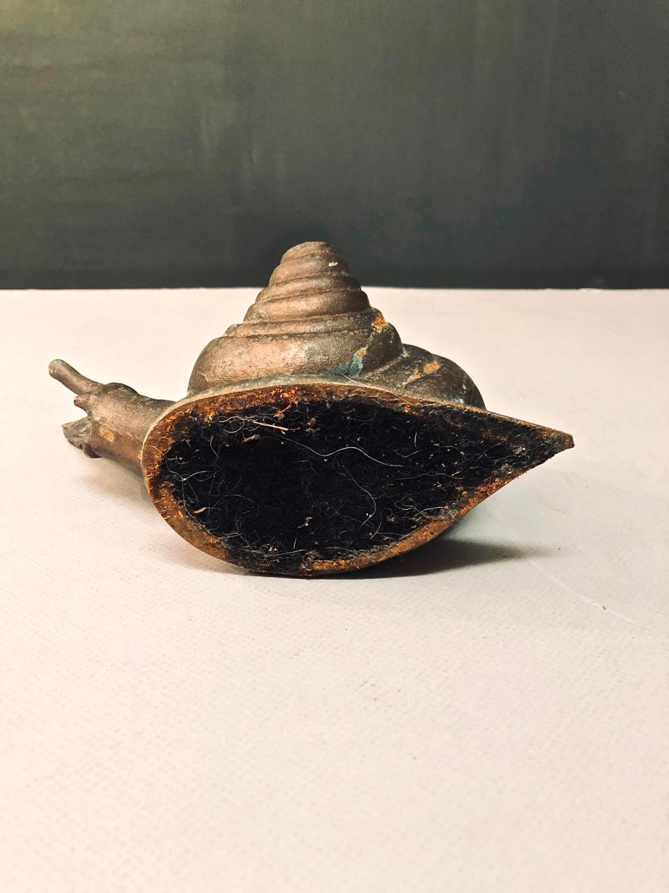 American Cast Iron Snail Sculpture