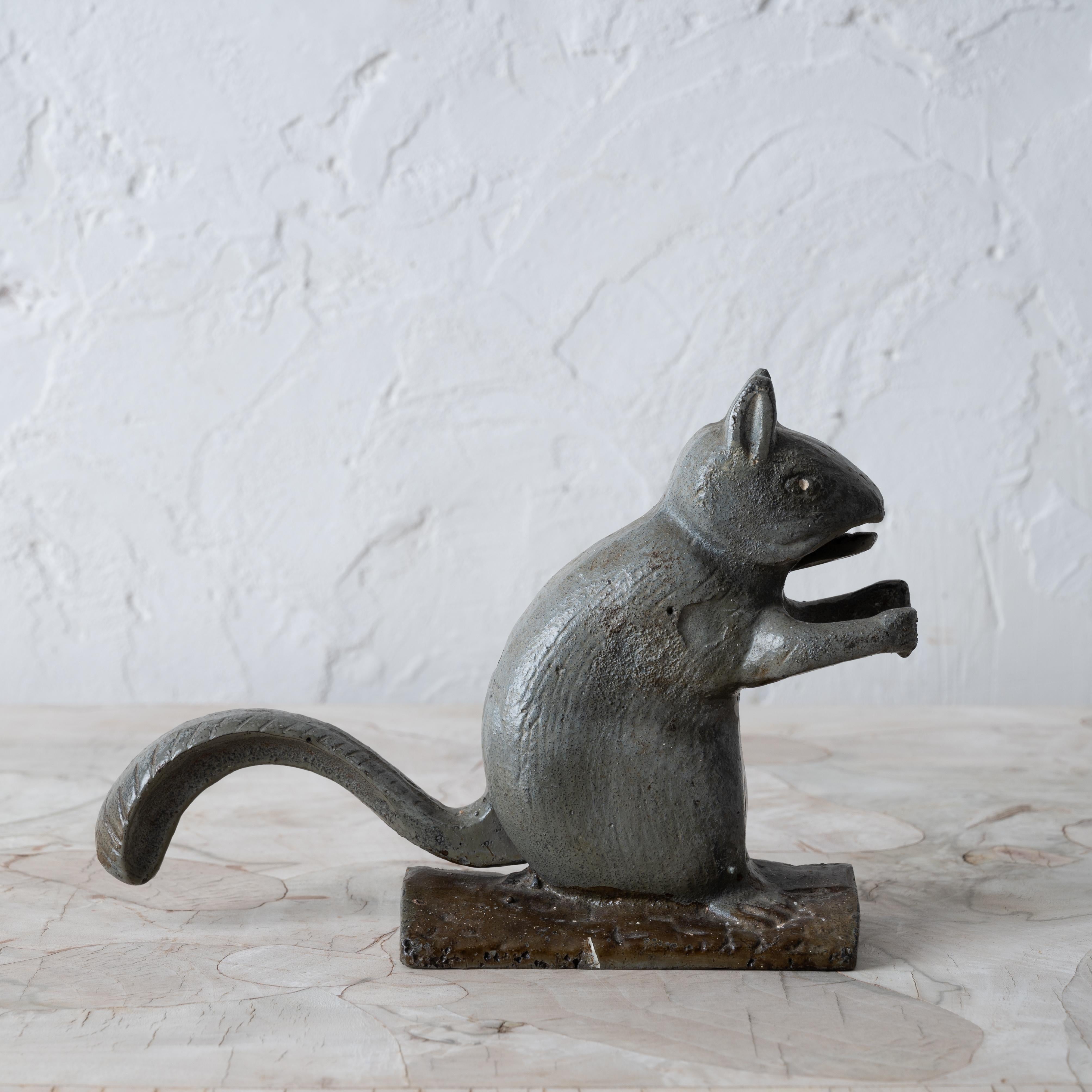 Cast Iron Squirrel Nutcracker, c.1930s 5