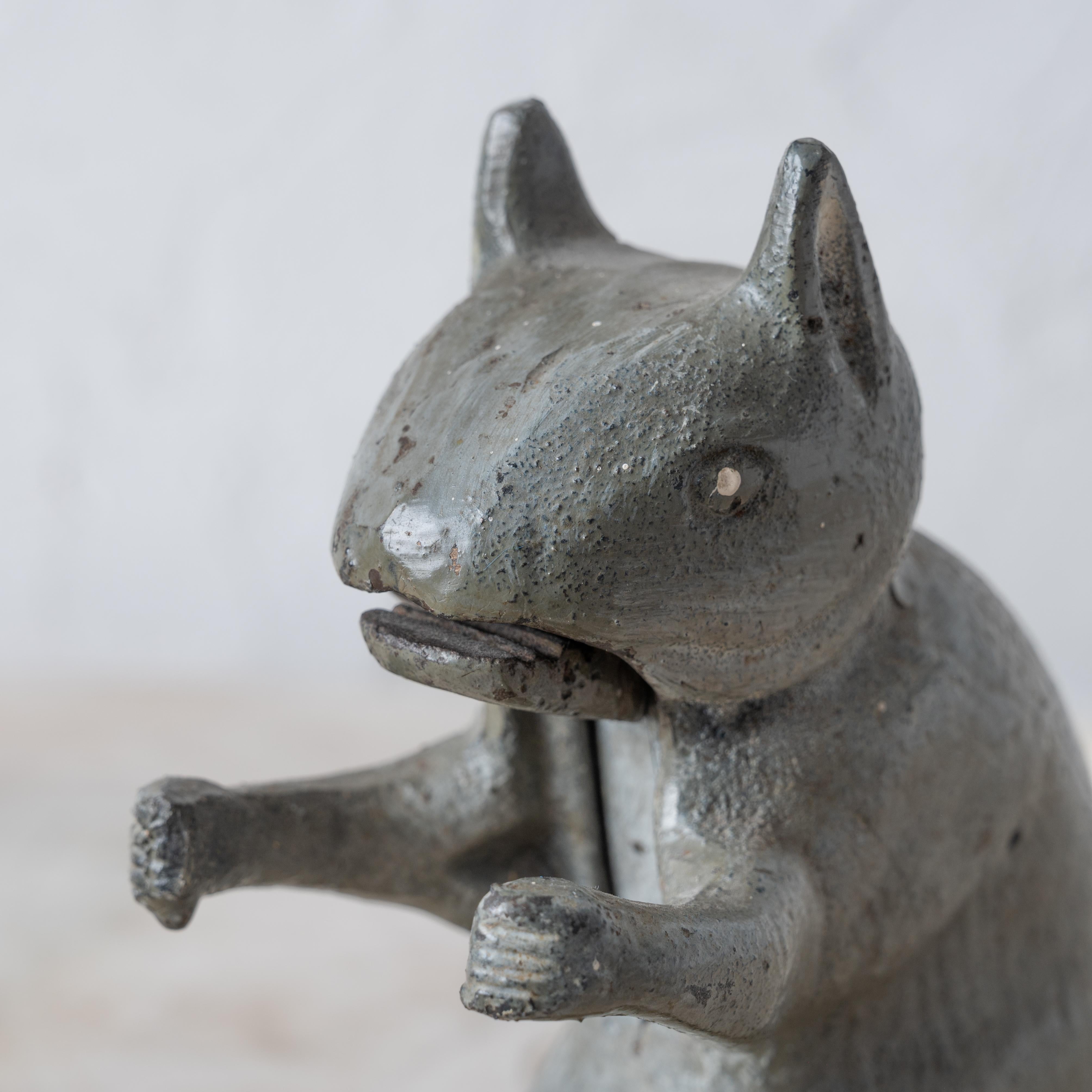 Cast Iron Squirrel Nutcracker, c.1930s 6