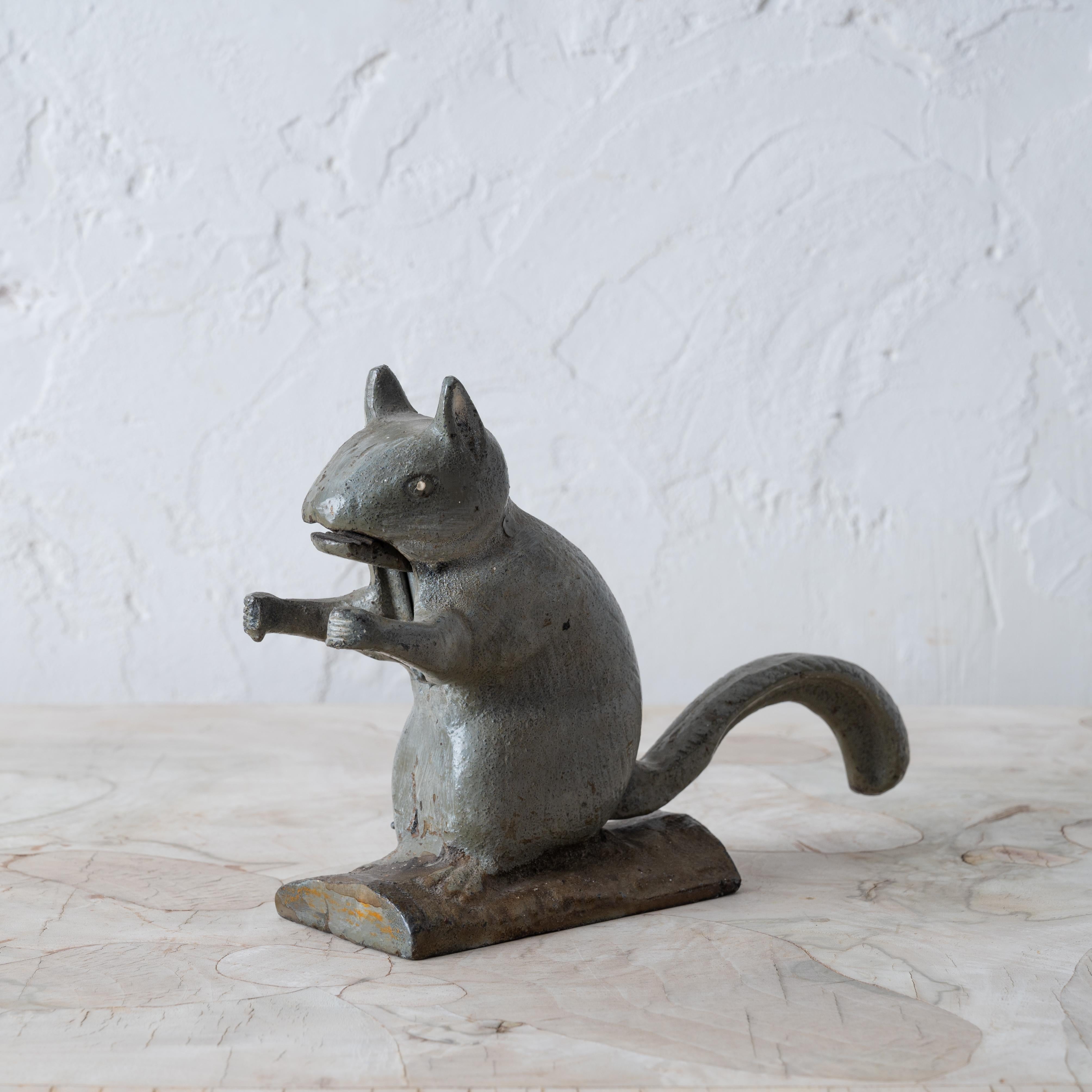 Cast Iron Squirrel Nutcracker, c.1930s 1