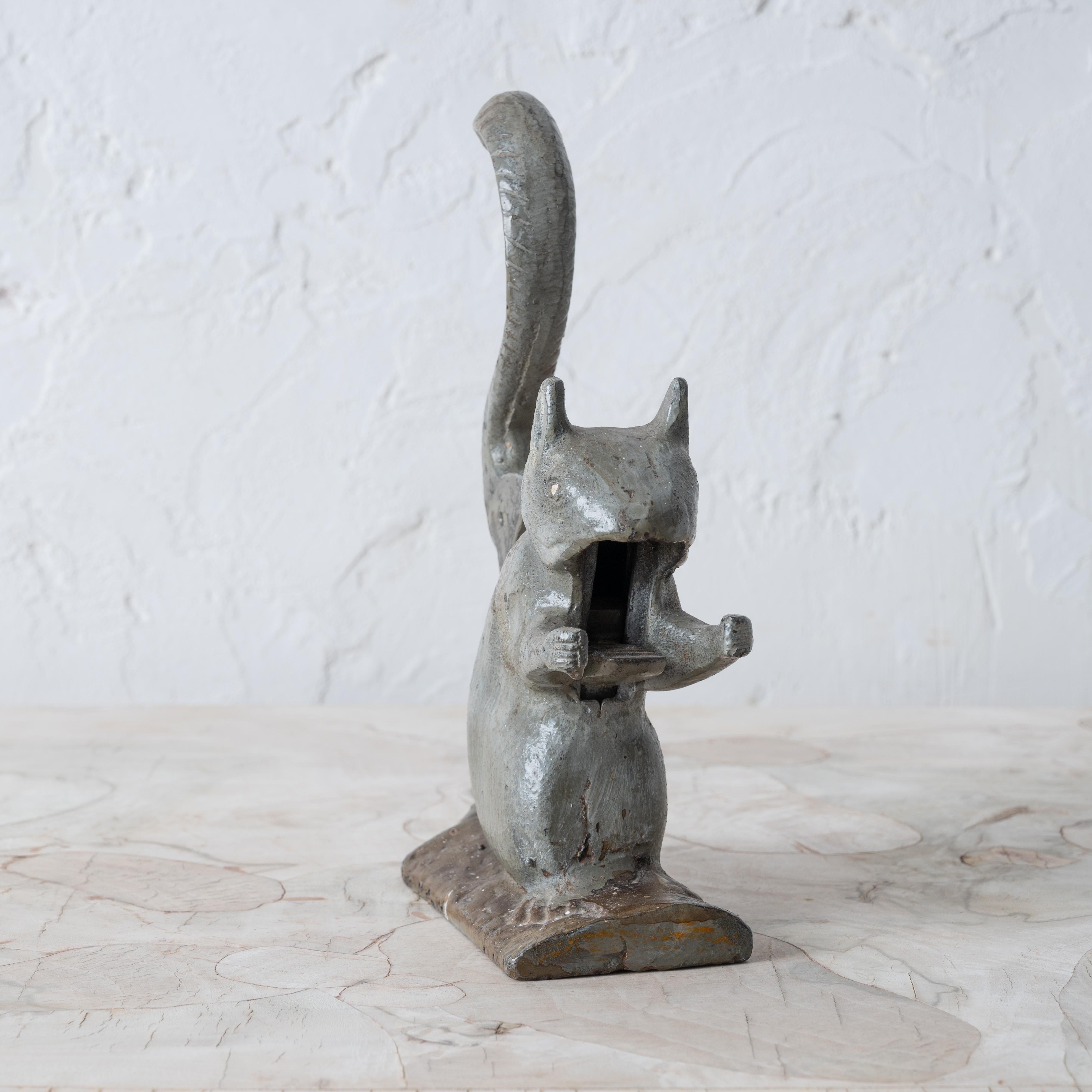 Cast Iron Squirrel Nutcracker, c.1930s 2