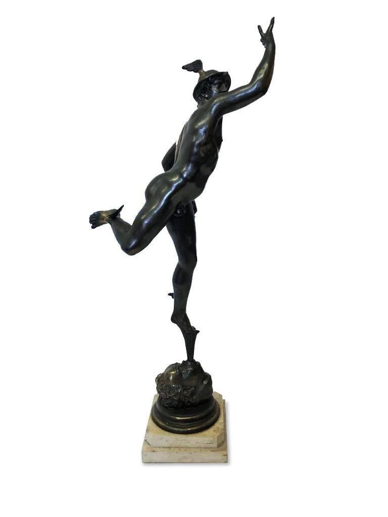 Cast Iron Statue of Mercury 1