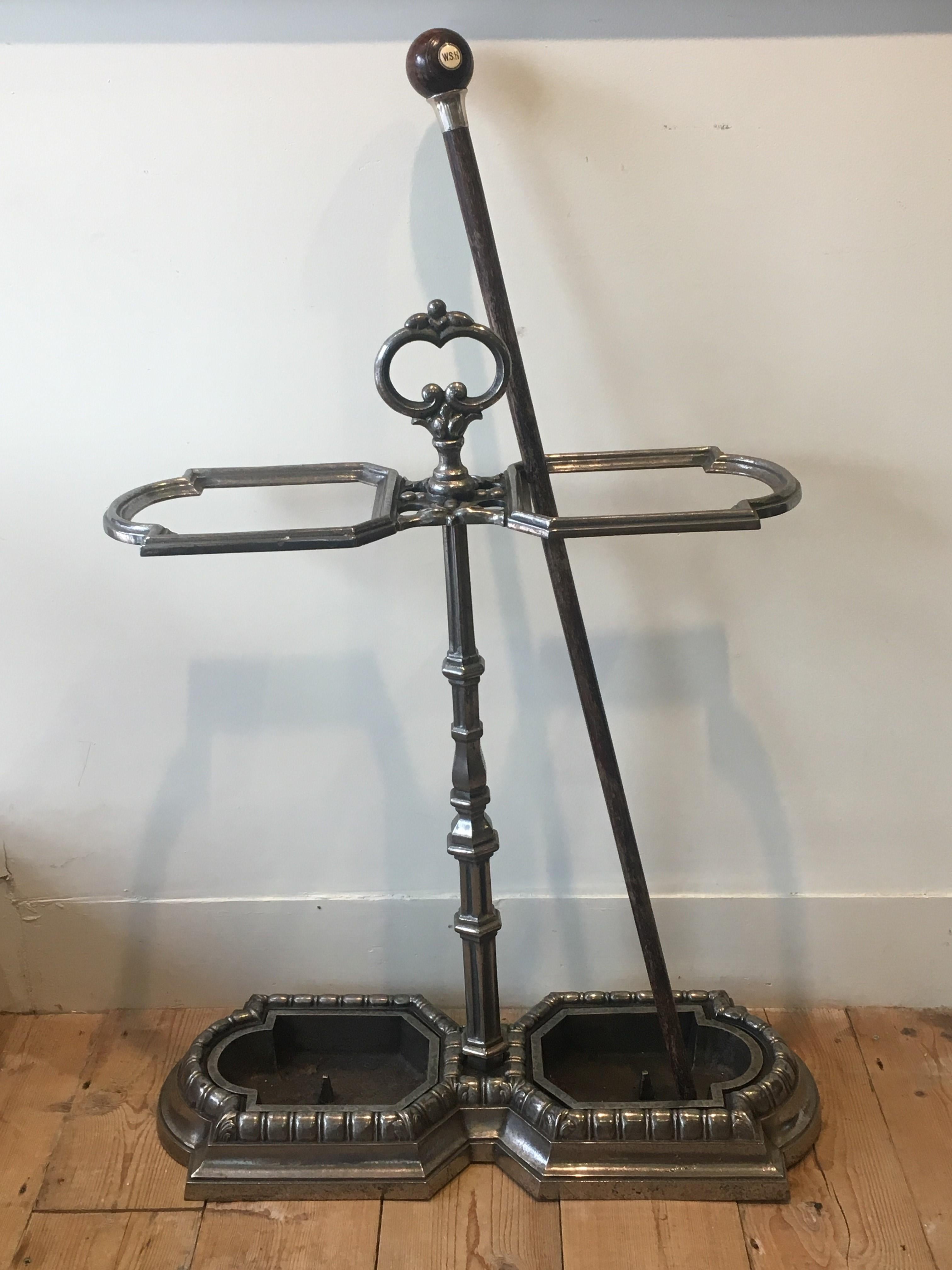 English Cast Iron Stick Stand