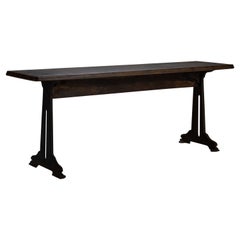 Cast Iron Tavern Table, England Circa 1890
