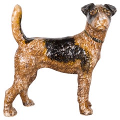 Cast Iron Terrier Doorstop