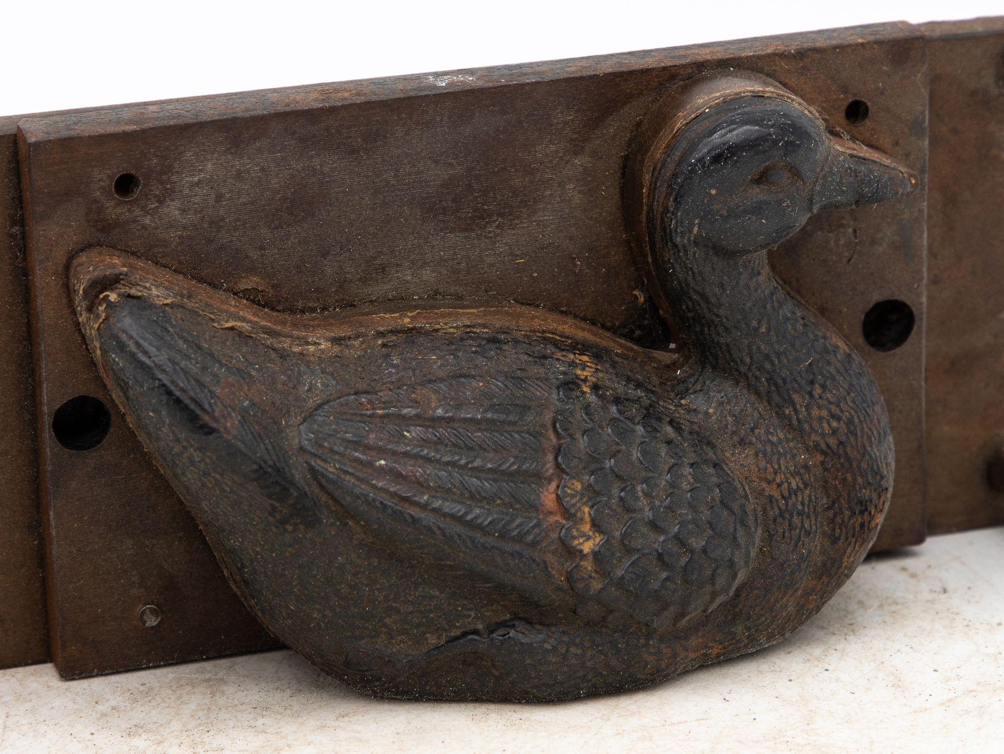 20th Century Cast Iron Toy Duck Mold, England 1950s For Sale
