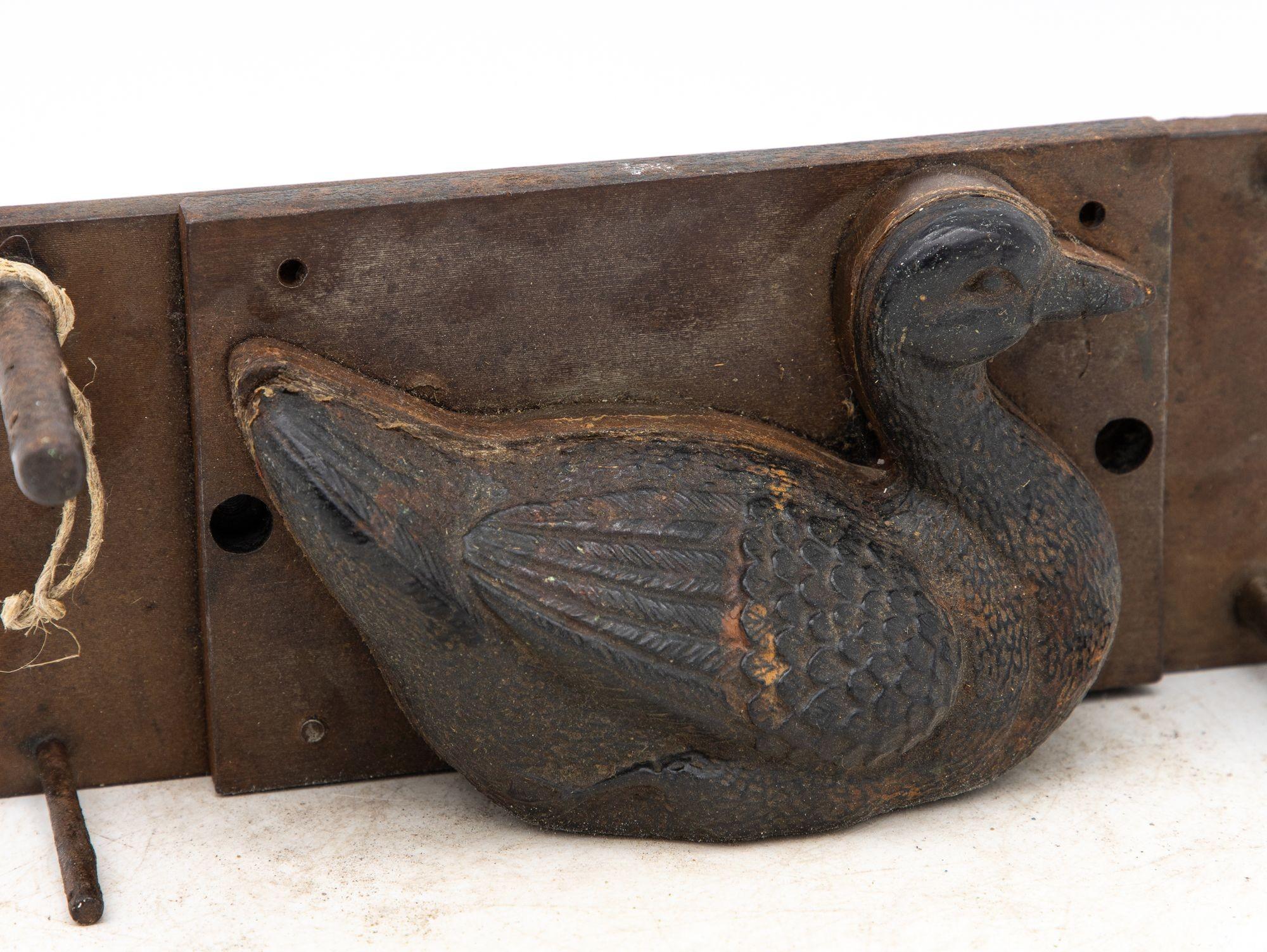 Cast Iron Toy Duck Mold, England 1950s For Sale 1