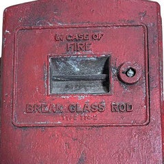 Cast Iron Type 774-M Fire Alarm Call Signal Indicator Box by ADT
