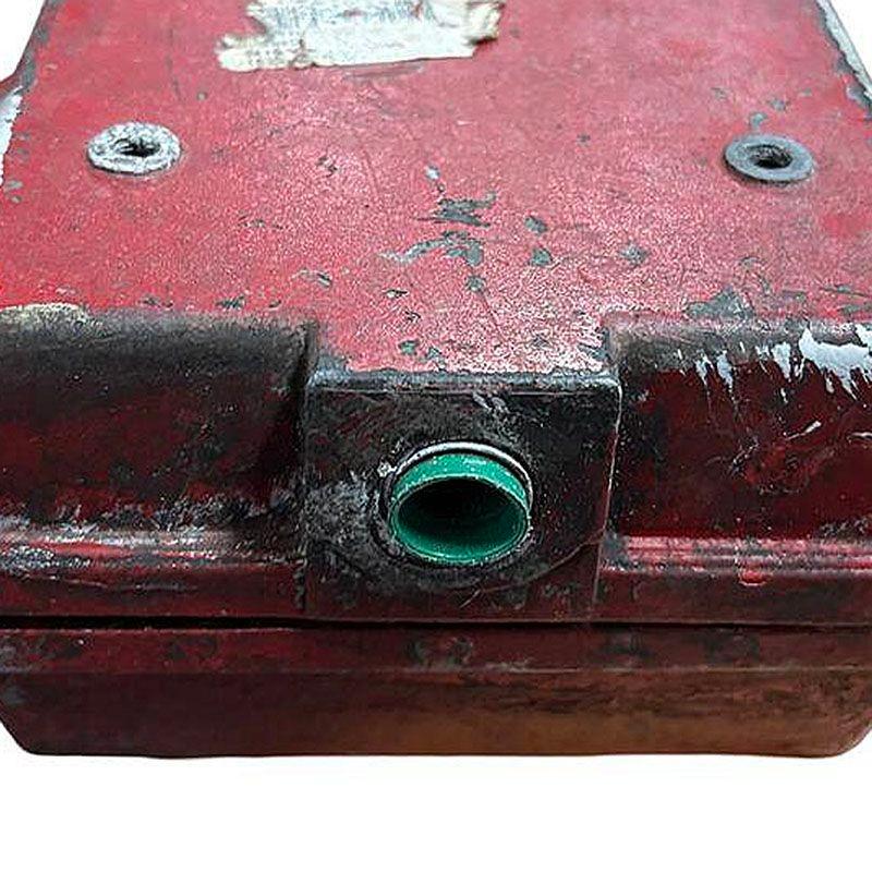 Gusseisen Typ 774-M Feuer Alarm-Schlüsssel Signal Indicator-Kasten von ADT (Stahl) im Angebot