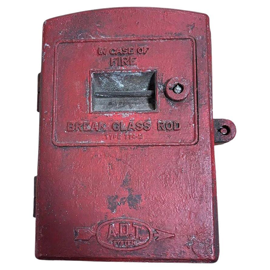 Cast Iron Type 774-M Fire Alarm Call Signal Indicator Box by ADT