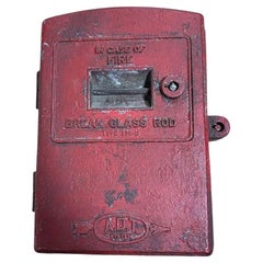 Cast Iron Type 774-M Fire Alarm Call Signal Indicator Box by ADT