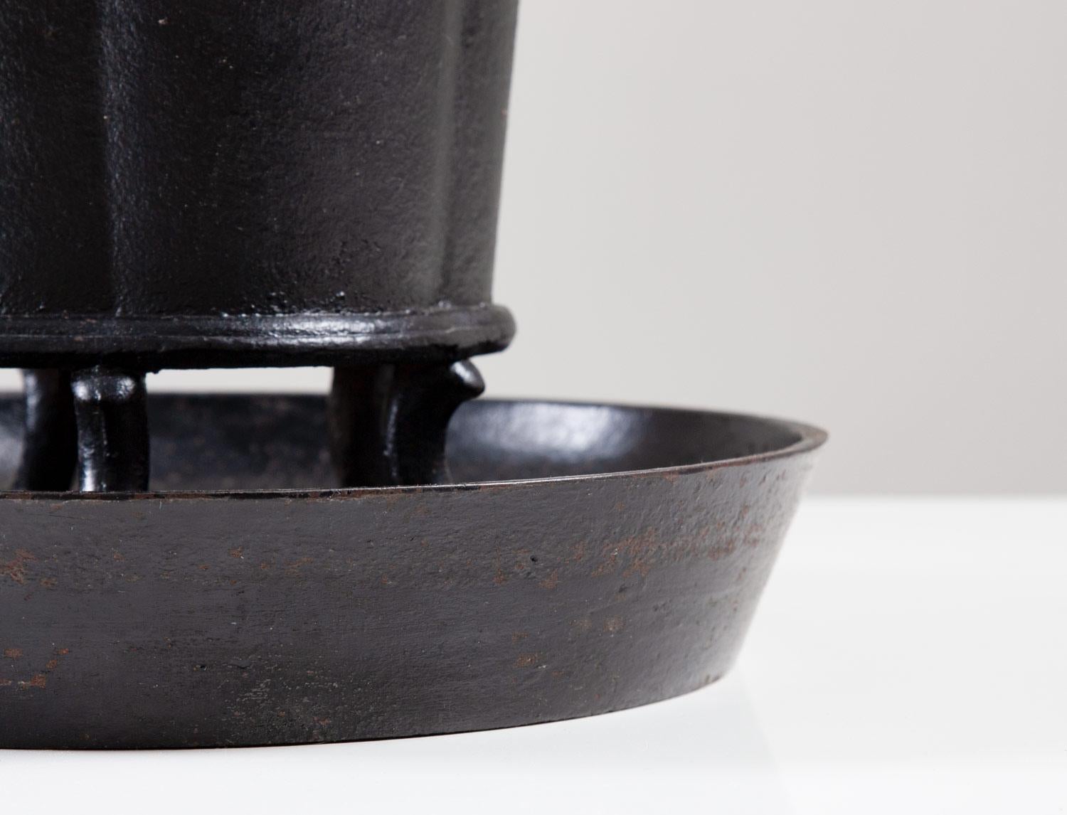 Cast Iron Umbrella Stand by Edvin Ollers for Näfverqvarns Bruk In Good Condition For Sale In Karlstad, SE