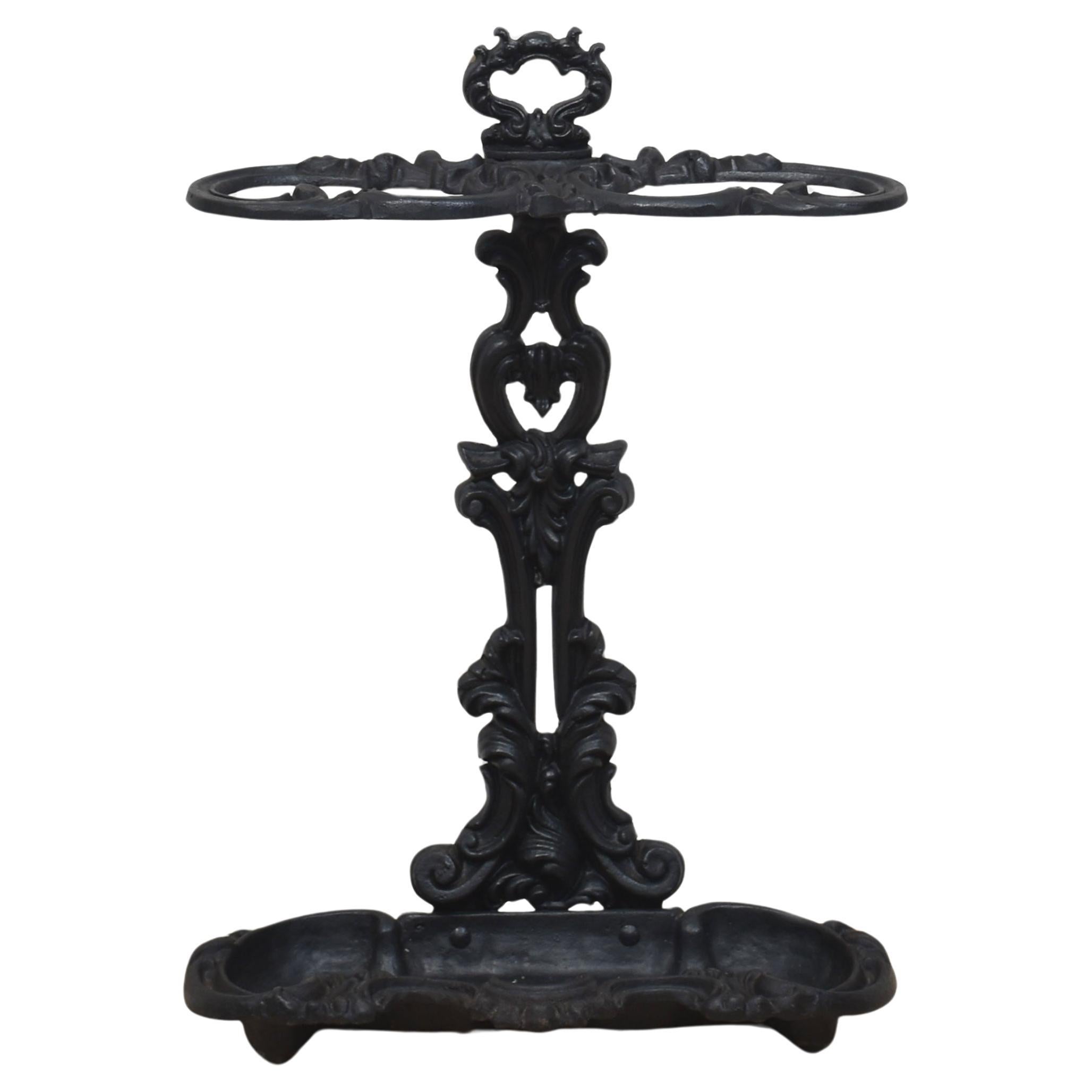 Cast iron umbrella stand