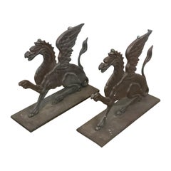 Cast Iron Victorian Griffin Cocktail Table Bases