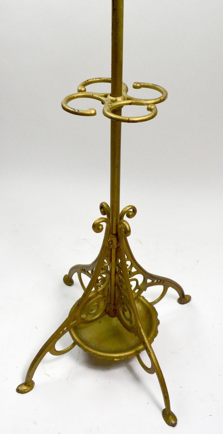 Cast Iron Victorian Industrial Coat Tree Stand 1
