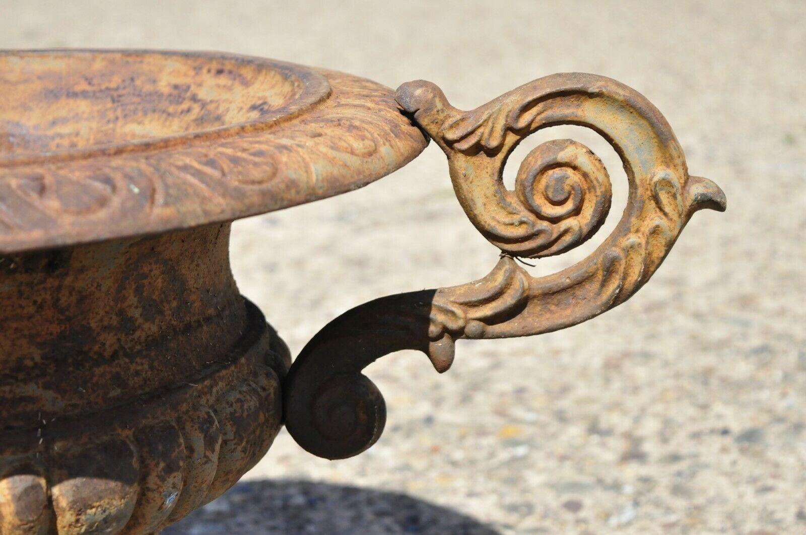 victorian cast iron planters