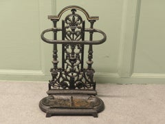 Cast Iron Walking Stick Stand or Umbrella Stand A charming piece