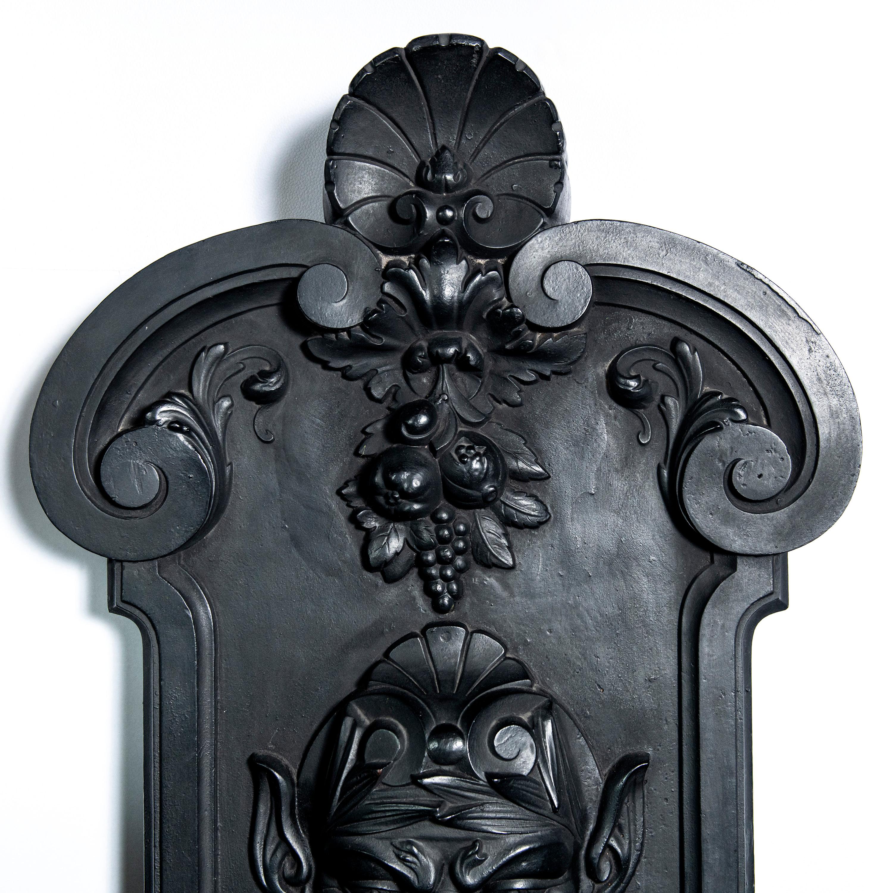 antique cast iron wall fountain