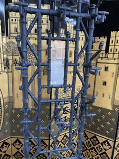 Cast iron wardrobe with bamboo design « Deville & Pailette Charleville »