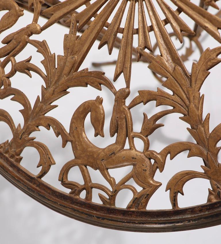 Cast Metal Art Deco Table by Hagenauer for Rena Rosenthal 5