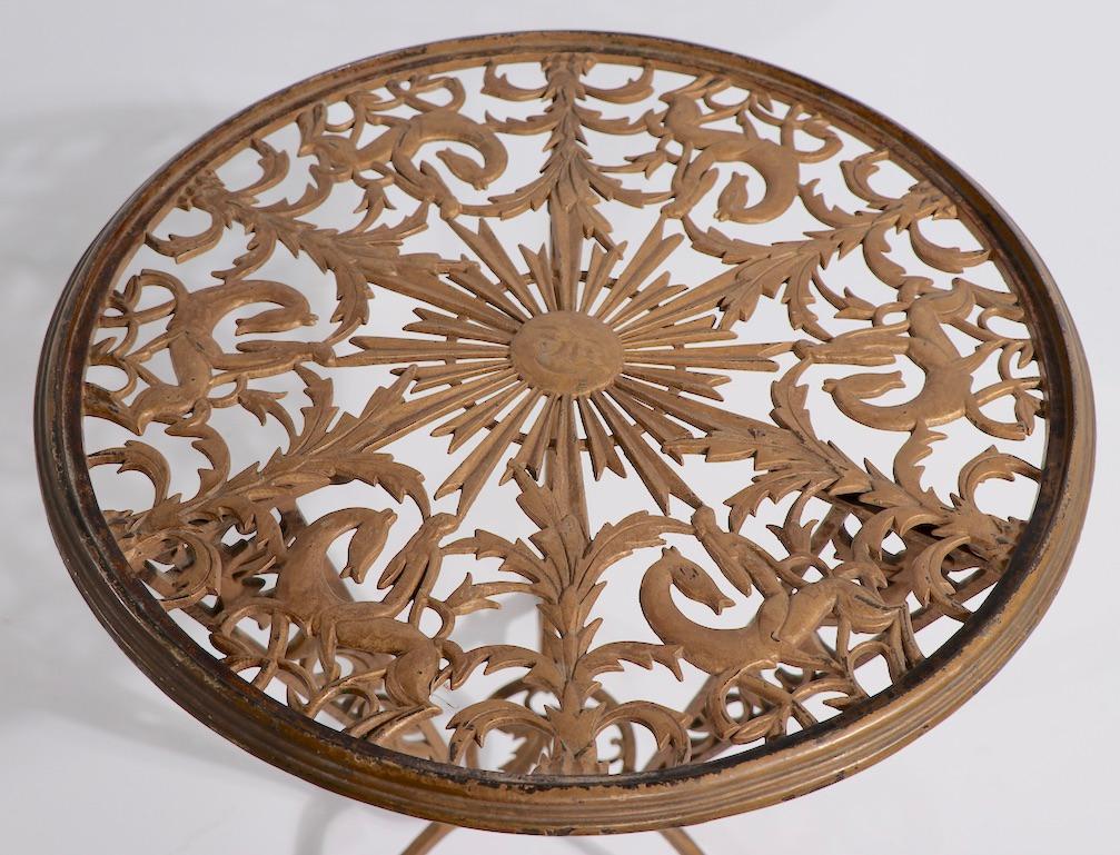 metal art tables