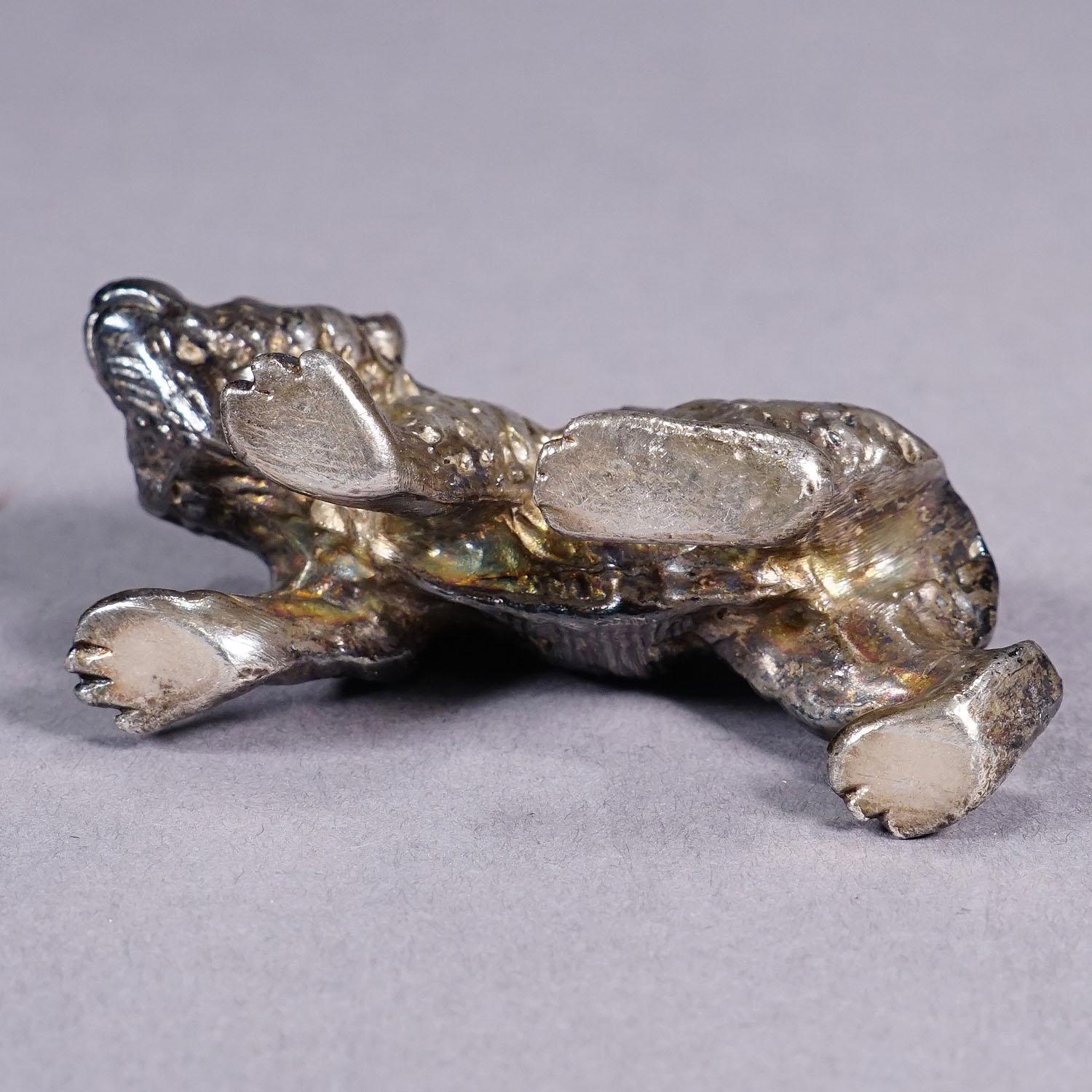 Fundición de un oso paseante Plata de ley ca. 1930s en Bueno estado para la venta en Berghuelen, DE