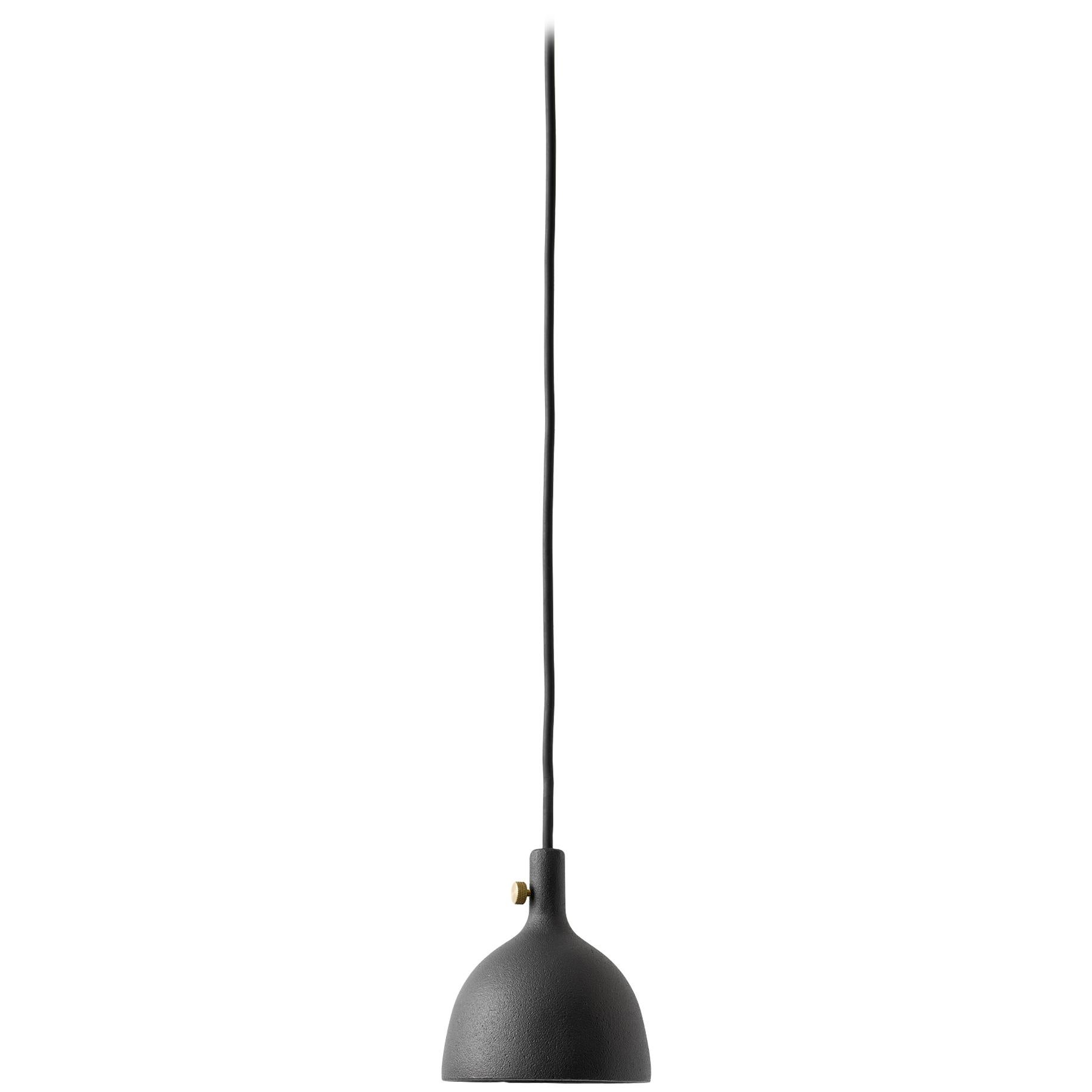 Cast Pendant, Shape 2, Black by Thomas Chung & Jordan Murphy im Angebot