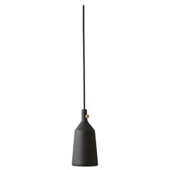 Cast Pendant, Shape 3, Black by Thomas Chung and Jordan Murphy