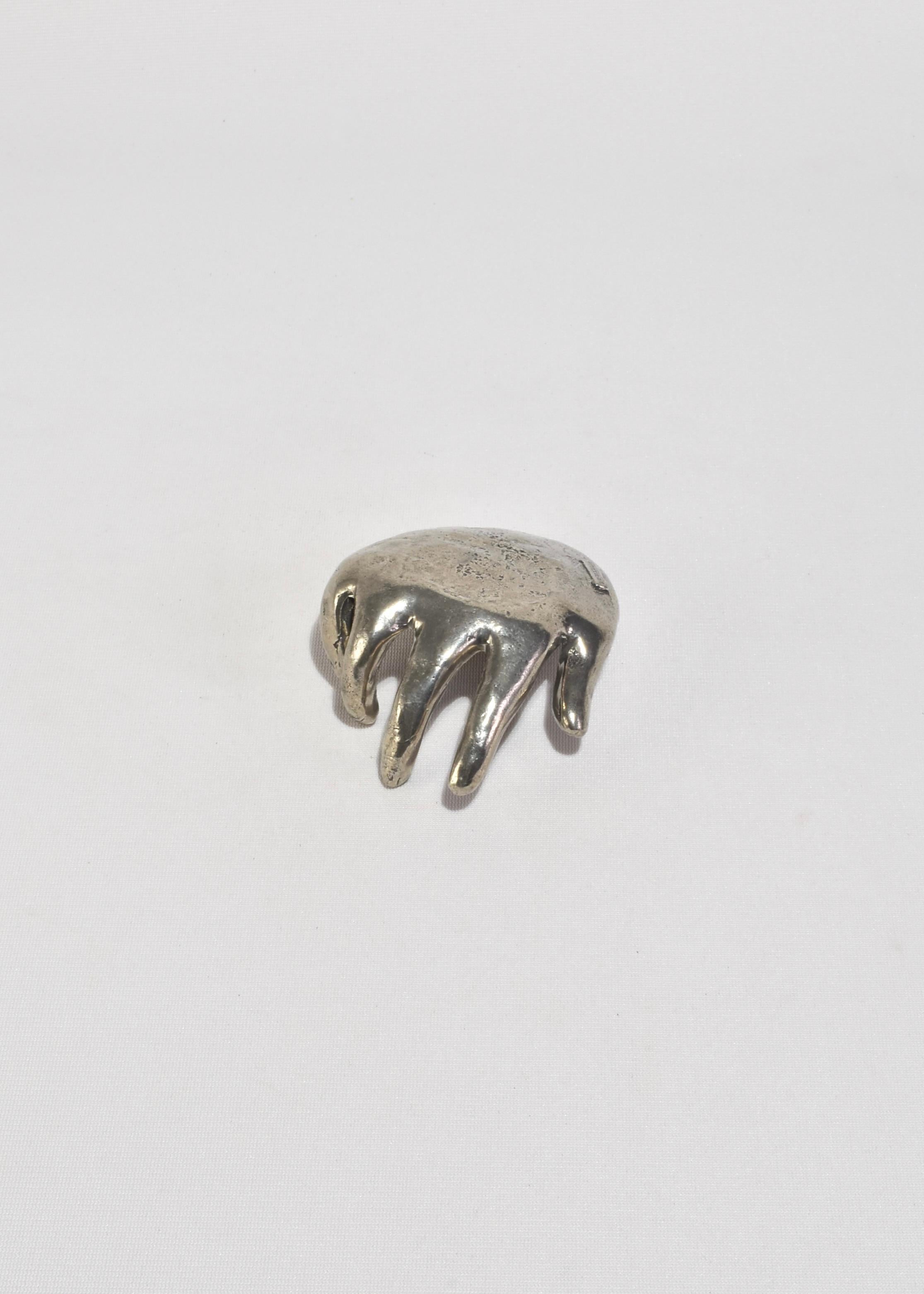 Mano de estaño fundido Peltre en venta