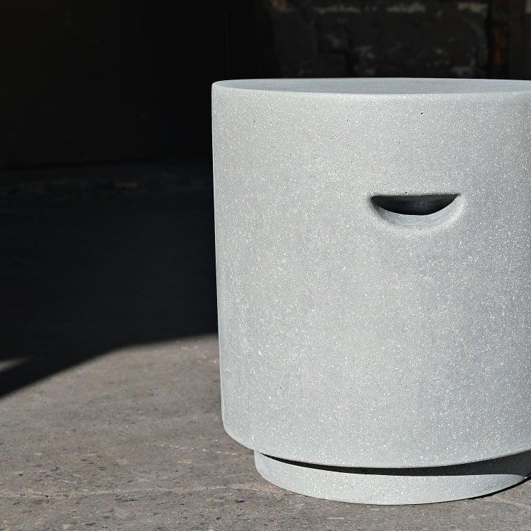 Contemporary Cast Resin 'Aileen' Side Table by Zachary A. Design For Sale