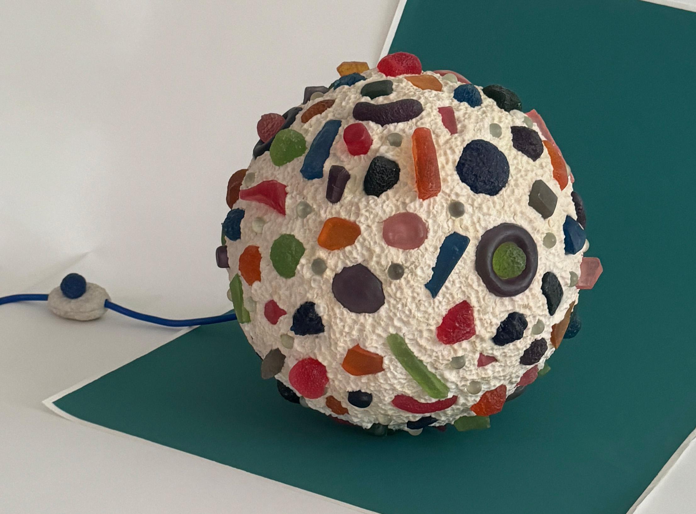 Contemporary Cast Resin Ambrosia Table Lamp by Joseph Algieri For Sale