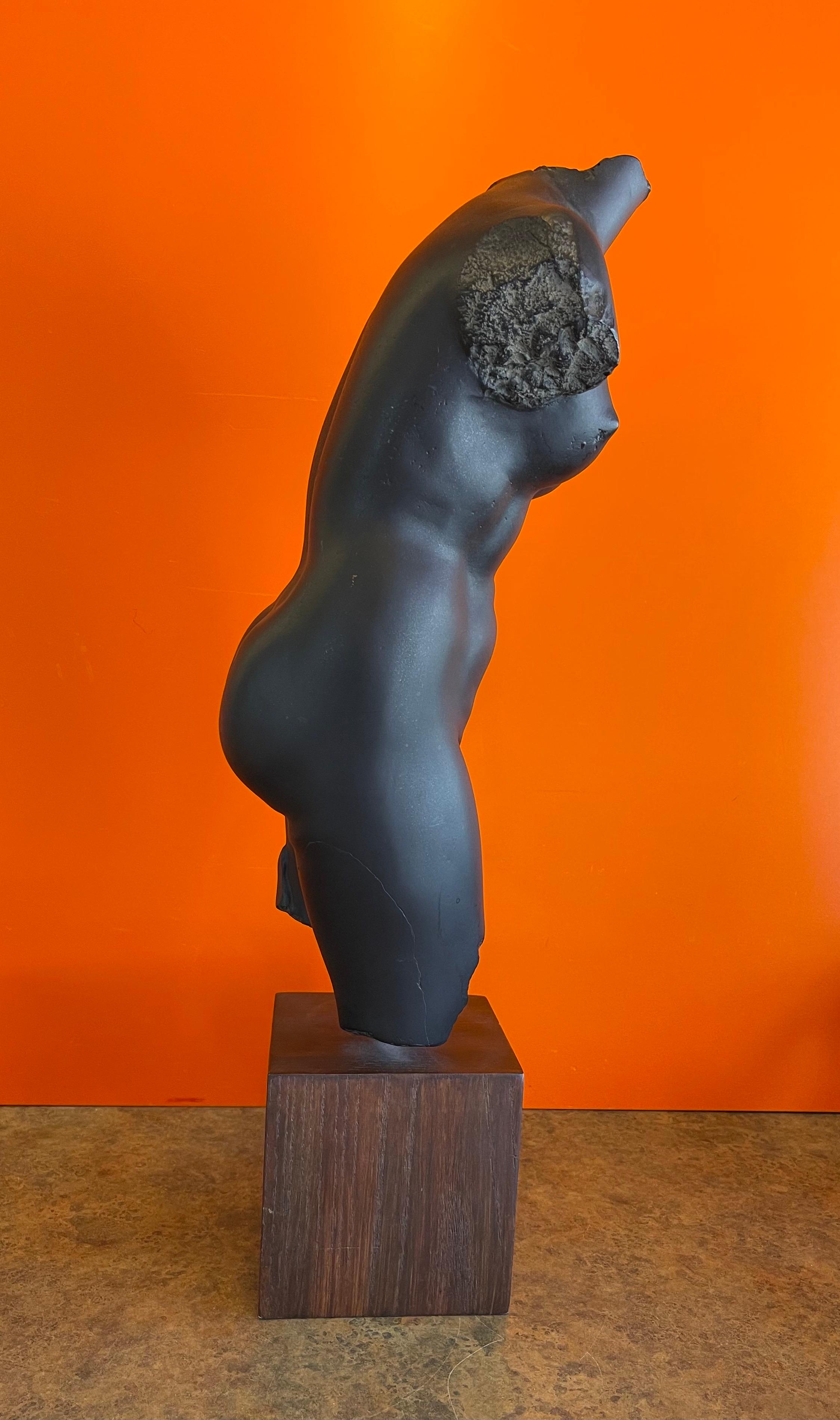 20th Century Cast Resin Aphrodite Anadyomene Sculpture on Base from the MOMA Collection For Sale