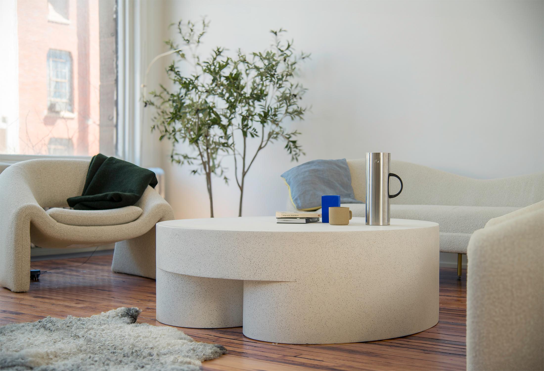 Introducing a new product to the Brow collection: the round, low table ¡Ay! Brow.

Brow was already a staple in Zachary A. Design’s line of products. The addition of this new brow-heavy proud member now completes the family portrait.

Dimensions: